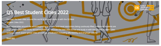 2022年QS留学城市排名出炉,加拿大留学城市大比拼
